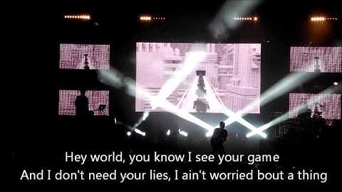 Robot by Trip Lee  *Live*  (lyrics on screen)