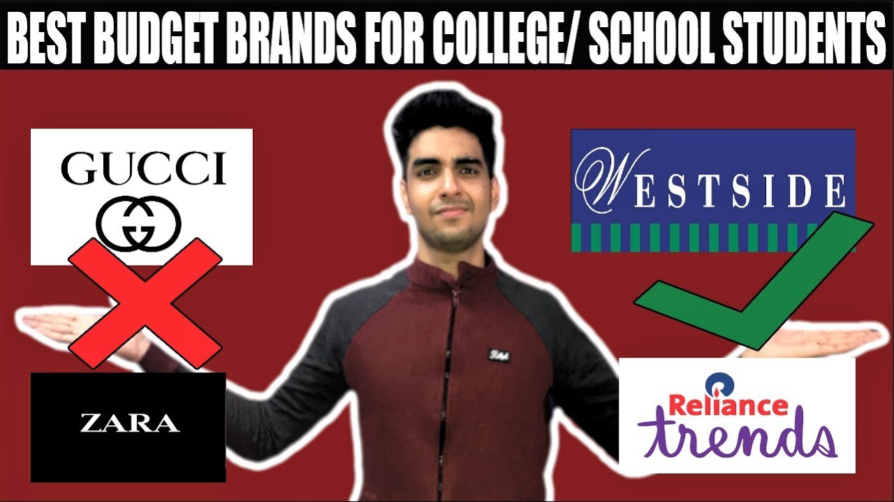 Best BUDGET CLOTHING brands for COLLEGE/SCHOOL students! College boys