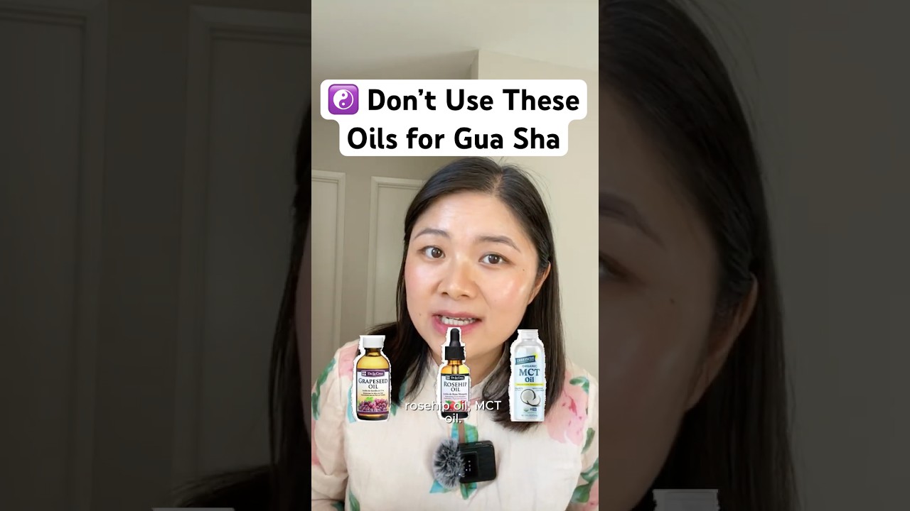 ✨ Gua Sha Oil Matters!