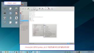 [fedora 21 kde] 24 -2/3 openvpn client인증키를 usb로전송, client에 인증키 등록하기 screenshot 5