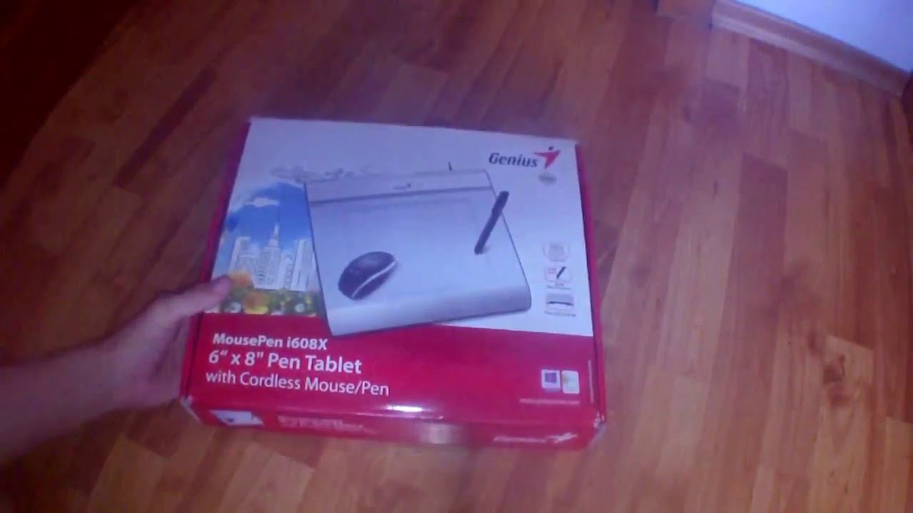 Обзор на Графический планшет Genius MousePen i608X
