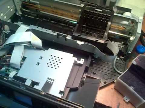 Epson RX640 0x2 CR motor drive error - YouTube