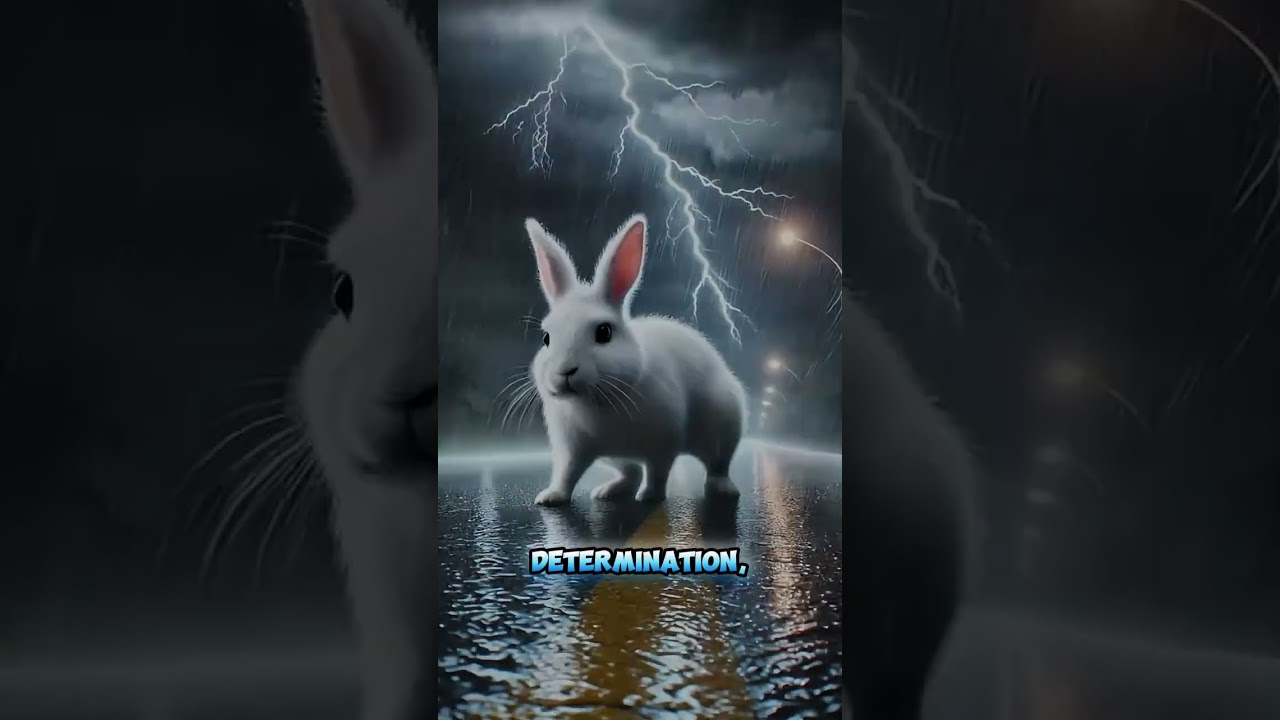 "An Unlikely Friendship: The Turtle and the Rabbit bonds."