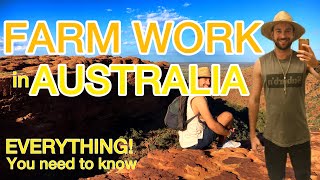FARM Work in Australia  Tips, Advice, How To FIND FARM WORK  Farm Visa / Working Holiday Visa