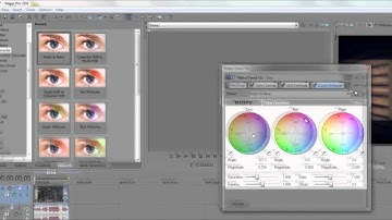 The Basics Of Sony Vegas 10 : Colour Correction / HD Render Settings.