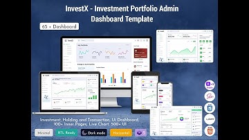InvestX Admin - Investment Dashboard Design And Admin panel