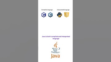 Java - Compiled OR Interpreted language?