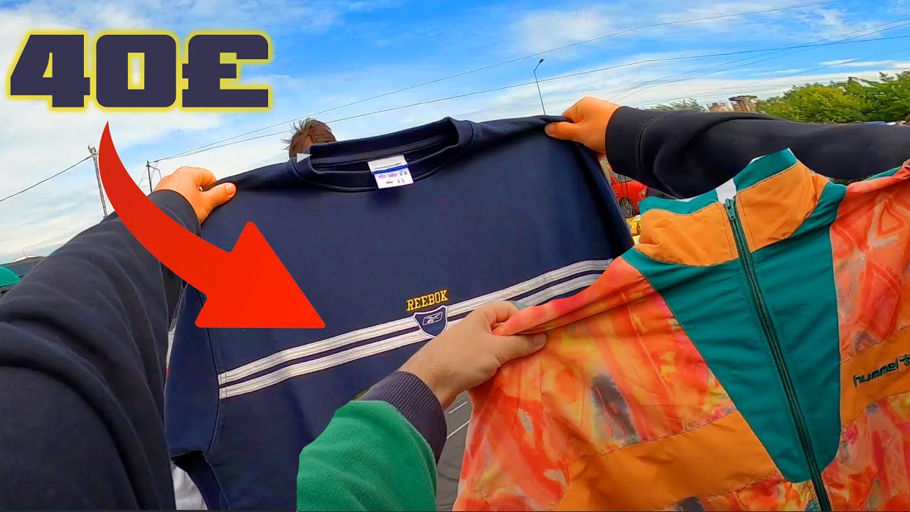 Cu FRATELE ȘTEFAN la o tura in PIATA OBOR din ARAD (am gasit Reebok