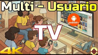 Configura Android TV Fácil y Rápido AGREGAR CUENTAS Multi-User Setup Tutorial para Smart TV ANDROID