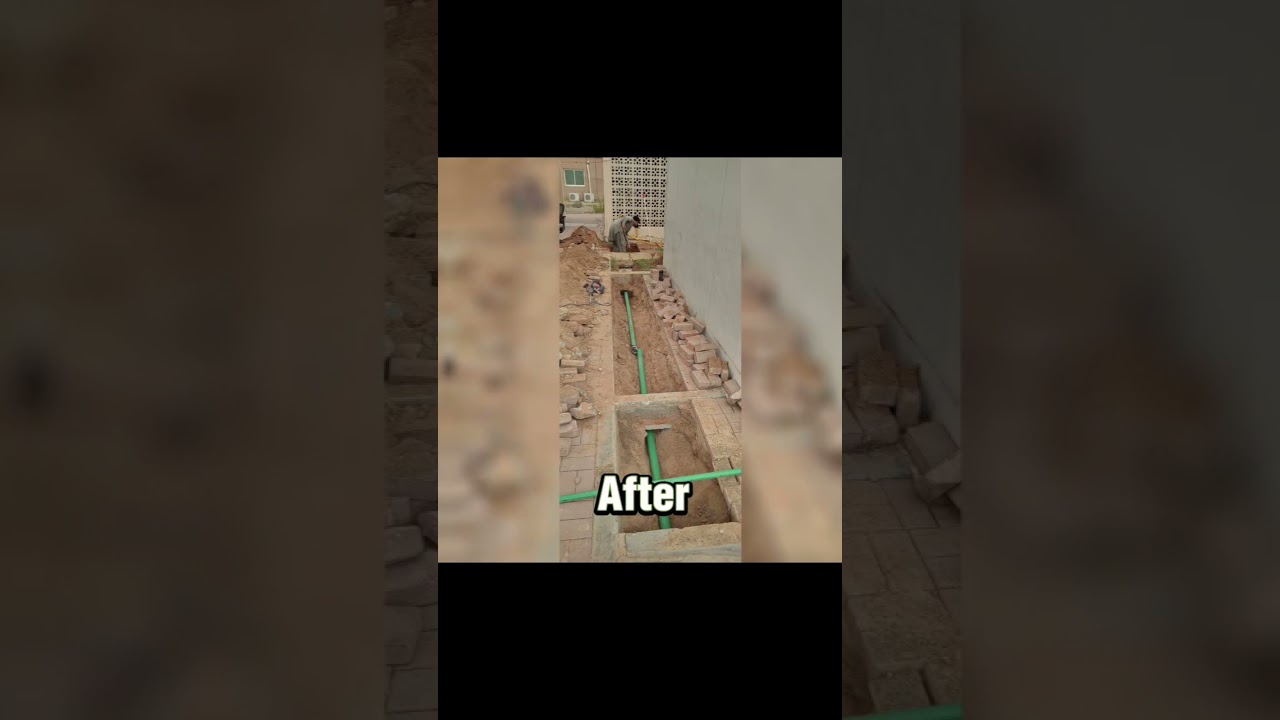 Water Supply pipeline replacement work - One of Our projects - 0556088047 -  info@emmanuel.ae