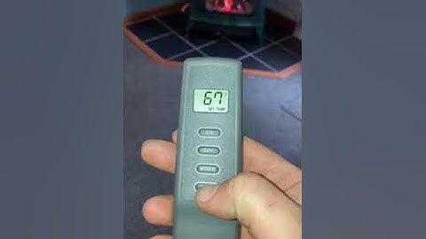 Gas fireplace - How to use the Remote - SkyTech 1001TH-A Remote