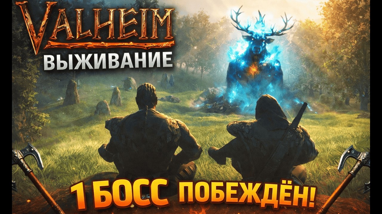 Valheim выживание - 1 серия
