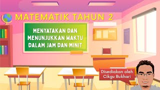 Matematik Tahun 2 - Menyatakan dan Menunjukkan Waktu Dalam Jam dan Minit