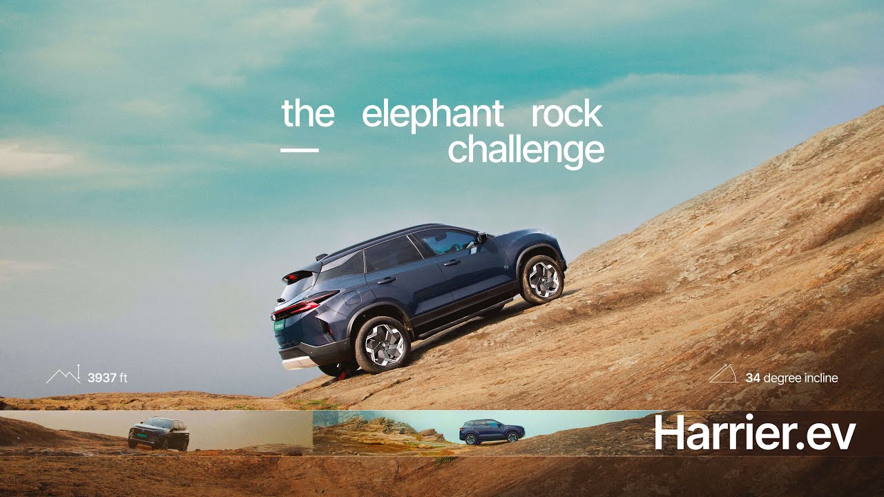 Harrier.ev Climbs The Impossible | The Elephant Rock Challenge - YouTube