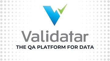 Validatar: the QA Platform for Data