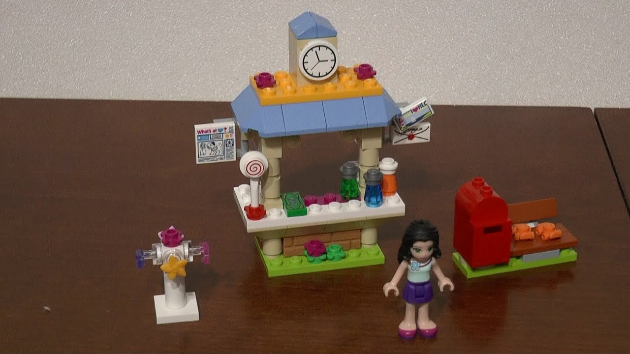 Lego Friends 41098 Kiosk Z Pamiątkami Emmy Część 2 Unboxing