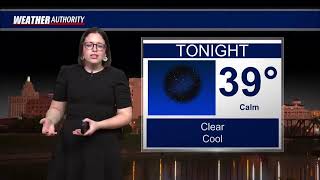 KNOE 8 News Afternoon Weather Update with Meteorologist Abby Ezell