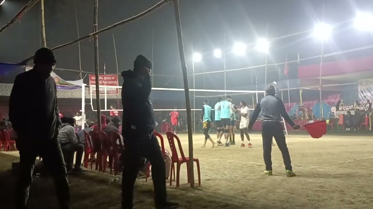 All india volly turnament paiksahi mayurbhanj Odisha final cisf Delhi vs haryana esfaikar 