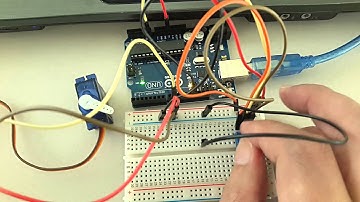 아두이노 아날로그스위치 서보모터제어