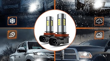 SEALIGHT LED Fog Light Bulbs Review (H11/H8/H16) - Improve Visibility in Any Weather