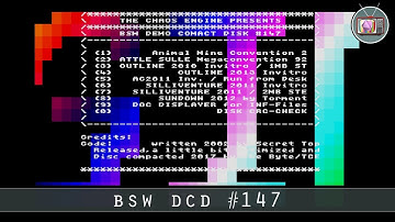 bsw dcd #147 by The Chaos Engine, 2017 | Atari ST Intro