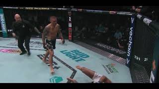 WOW Dustin Poirier BRUTALLY KNOCKS OUT Benoit Saint-Denis IN A EPIC BATTLE - Highlights UFC 299