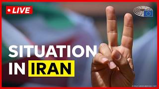 Exchange of views with people advocating for a free Iran