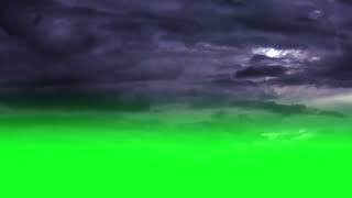 Dark Clouds Green Screen Effect