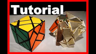 👻🤔  Aprenda a resolver o Shape mod mais difícil do cubo mágico 3x3x3  |  Tutorial Ghost Cube 👻🤔