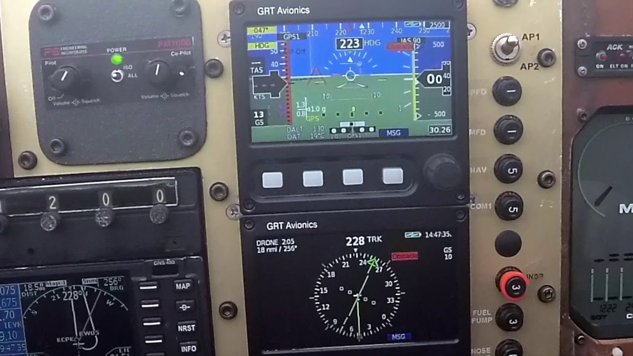 GRT Mini-AP feature flash - Obstacle warning