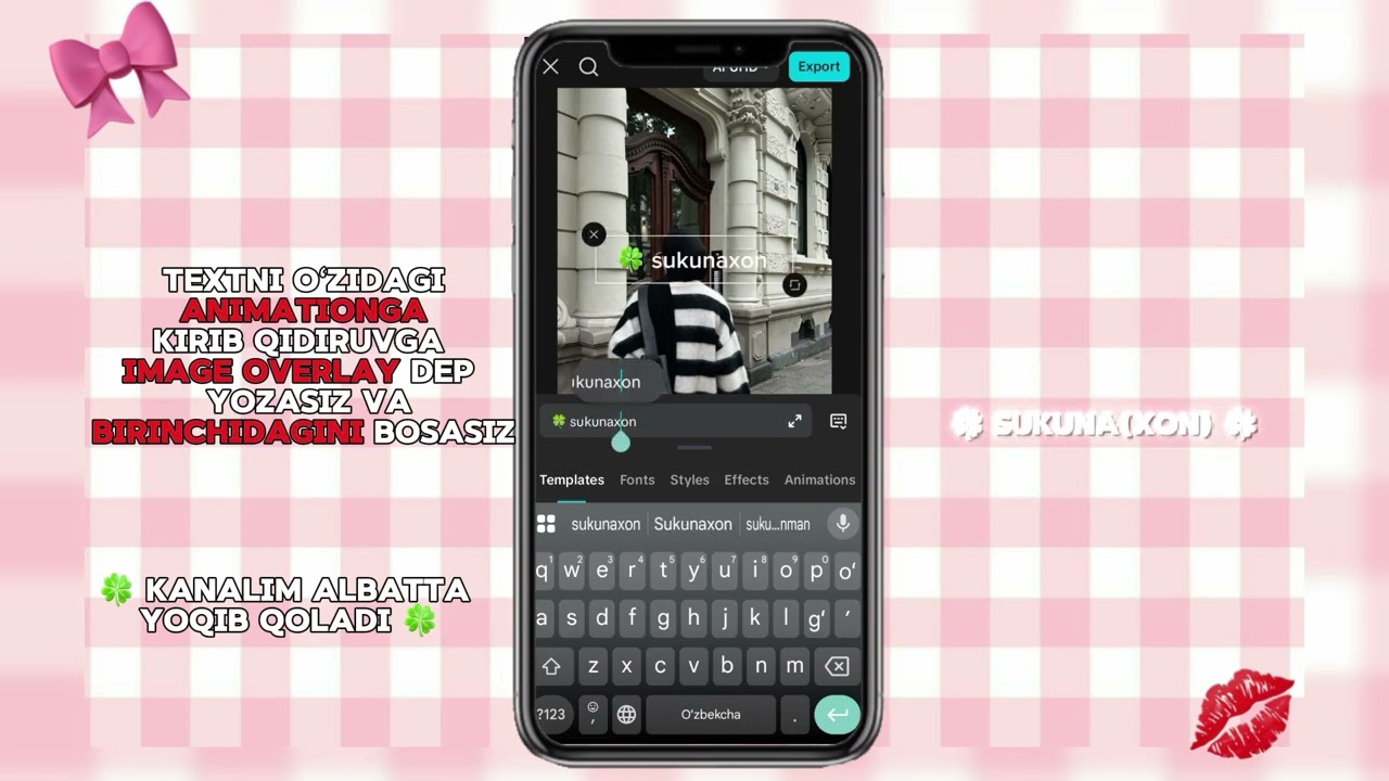 Shishali text qilishni oʻrgataman 🎀🌝 