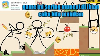 game ini sering muncul di iklan SAVE DOG epic heroes save animals screenshot 3