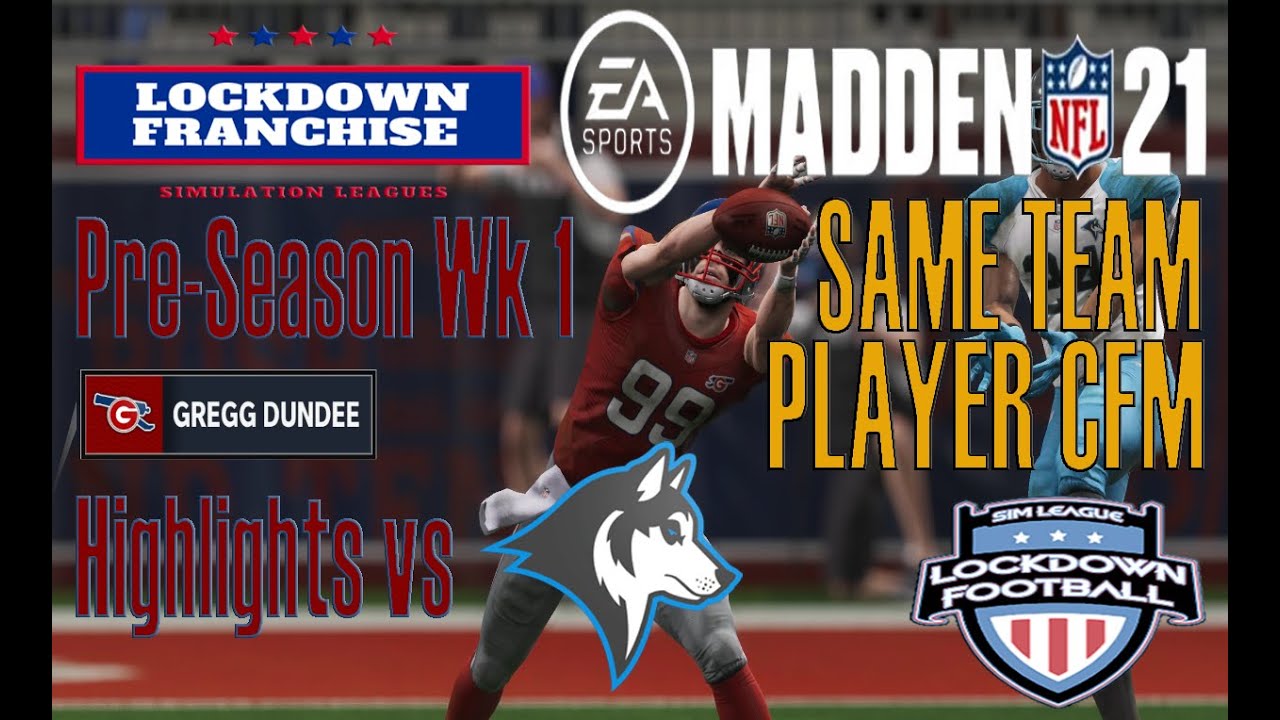 Lockdown Football 2021 | Pre-Season Wk1 Highlights vs TOR Huskies