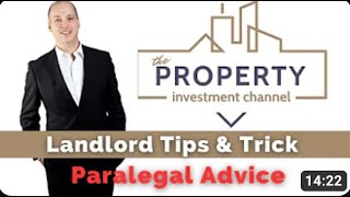 Evicting bad tenants - Talk with a paralegal
