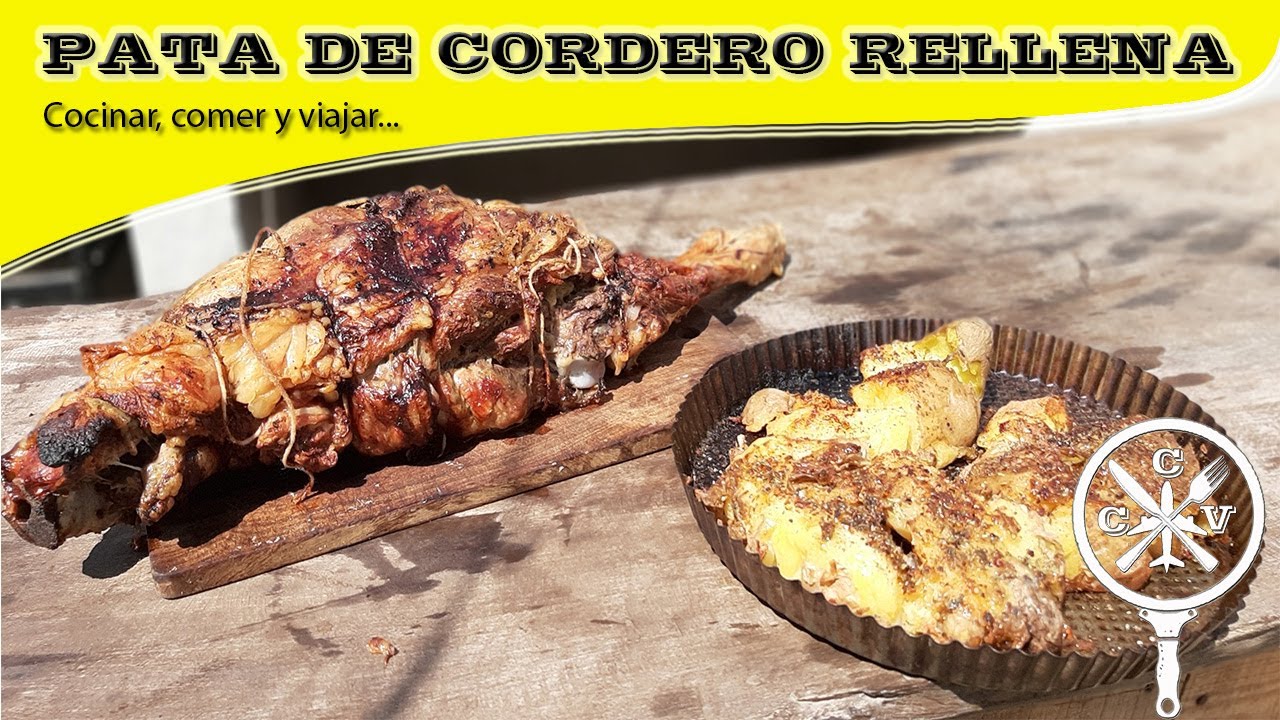 COMO HACER PATA DE CORDERO RELLENA EN 20 MINUTOS, FACIL, RAPIDO Y ORIGINAL