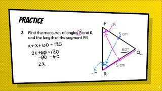 Unit 3 Notes 3: Isosceles and Equilateral Triangles (Geometry Concepts)