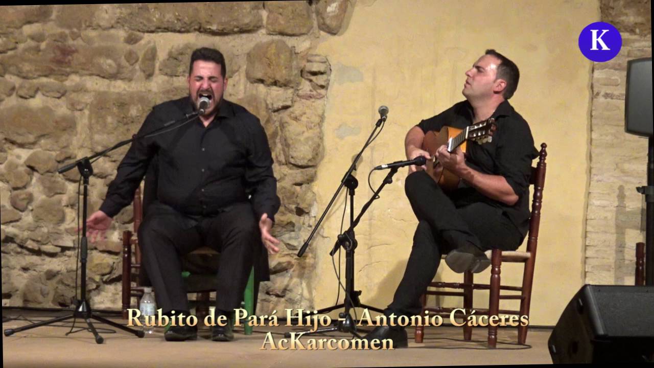 Rubito de Para Hijo y Antonio Caceres por Solea - Carmona XXIV Noche Flamenca hijos de luis miguel