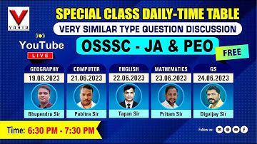 21st JUNE || COMPUTER || OSSSC - JA AND PEO ||MEMORY BASED QUESTION DISCUSSION ||#vanik