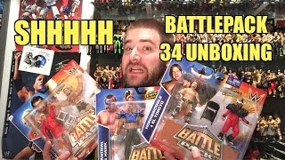 SUPER QUIET SECRET UNBOXING WWE BattlePack Series 34 Mattel Wrestling Figures from RSC