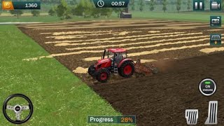 Modern Farming Worker 3D - Real Tractor Driving 3D - Android GamePlay screenshot 2