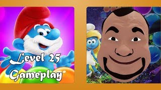 Smurfs Bubble Shooter Story 😍 Level 25 - NO BUSTER - Gameplay #25 by Sony Pictures Television ✅ screenshot 2