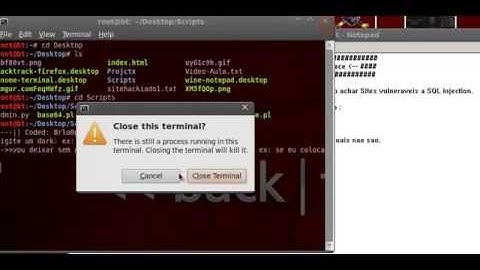 Achando sites vulneráveis a SQL Injection