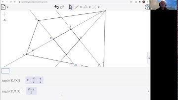 Intersecting Angle Bisectors of a Quadrilateral with GXWeb