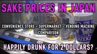 Sake Prices in Japan