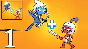 Merge Stickman - Stick War - Gameplay Walkthrough Part 1