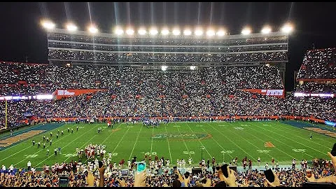Florida Gators vs FSU 2019, Tom Petty "I Won't Back Down"