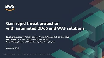 Gain Rapid Threat Protection with Automated DDoS and WAF Solutions