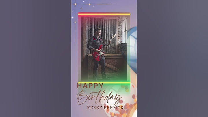 🎉🎂 Happy Birthday to the incredibly talented Kerry Herrick!🎶🎸