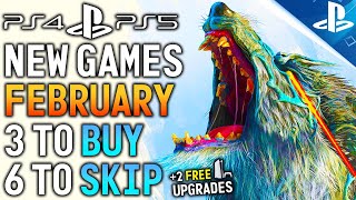 3 NEW PS4/PS5 Games to BUY and 6 to SKIP in February 2023 - 2 Free PS5 Upgrades +More Upcoming Games
