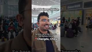 High Speed Train During A Holiday In China #chengduchina #chengdu #chinarail #chengdutravel